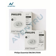 Philips Essential LED Lamp 3W / 5W 2700K Warm White