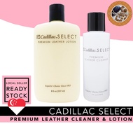[SG]❤️Cadillac Select Premium Leather Lotion 237ml & Cleaner 118ml | lotion for Chanel LV Hermes bag