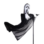 Screaming Ghost Skull Mask Ghost Halloween Props Ghost Face Props Halloween Hanging Ghost