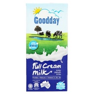 Goodday UHT Full Cream &amp; Low Fat Milk 1Liter Susu Penuh Krim