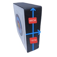 ARCHERY TARGET BUTT DIMENSION 48CM X 48CM X 15CM + FREE TARGET FACE