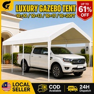 Gazebo Tent Full Set Canopy Tent Heavy Duty Gazebo Outdoor Khemah Night Market Canopy Khemah Kereta 