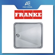 FRANKE KBX 104-45 48CM SINGLE BOWL STAINLESS STEEL DRAINER