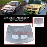 WIRA LAMPU LANCER LANCER 1992 / LIBERO CE9A FRONT BONET BONNET EVO 3 ( EVO3 SCOOP BUKA) UNTUK KEGUNA