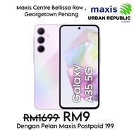 01119556151 📞 Samsung Galaxy A35 5G 8GB RAM 256GB Dengan Pelan Maxis Postpaid