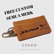 GANTUNGAN Cedro Leather Genuine Leather STNK Keychain Wallet
