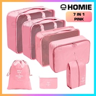 7/8/9/10 In 1 Set Travel Organizer Bag Luggage Packing Cubes Travel Toiletries Bag Clothes Storage O