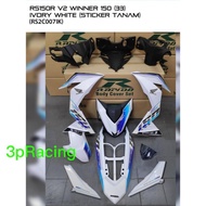 RS150 V1 /RS150 V2 WINNER 150 (33) BODY COVER SET RAPIDO STICKER TANAM