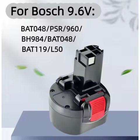 Explode 12800mah 9.6V nickel-cadmium rechargeable battery, suitable as a replacement for Bosch PSR 9