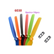8 pair 6030 Propeller 6X3 Multicopter CW CCW Prop for QAV250 Quadcopter Prop