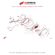 Air Filter System (F-28-B) HONDA Sh Mode (July/205+) Parts Catalog