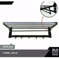 GANTUNGAN Sus 304 folding stainless steel towel rack / 304 stainless steel towel hanger