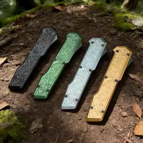 Micro Utility Knife Tech Furgaleus Gen3 D2 Blade Aluminum Alloy Handle Pocket Knife Camping Outdoor 