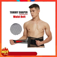 Men Belly Waist Shaper Belt Abdomen Tummy Trimmer Cincher Girdle Burn Fat / bengkung lelaki / bengku