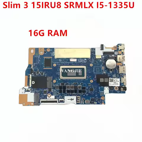 PN: 5B21L14486 NM-F331 Motherboard For Lenovo IdeaPad Slim 3 15IRU8 Laptop Motherboard SRMLX I5-1335