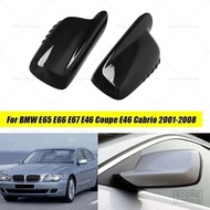 1Pair Car Rearview Mirror Covers Trim Caps for E65 E66 E67 Coupe E46 Cabrio 51167074235 5116707423
