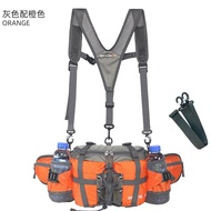 ((Backpack) Waist Bag 10L Large Capacity Female Outdoor Sports Multifunctional Hiking Backpack Light