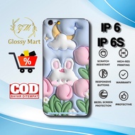 HP IP 6 Case Latest 6s/ - IP 6 Casing 6s/ - Cute Motif - Premium Glossy Hardcase - Softcase IP Gloss
