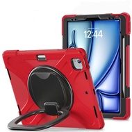 Handle rotate stand case for iPad Air 13 inch M4 A3461 A3462 A3464 M3 A3268 A3269 A3271 iPadAir13 M2