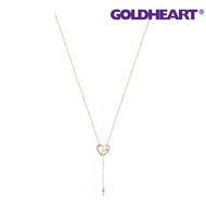 GOLDHEART Diamond Necklace, Rose Gold 750 (TPH0779)