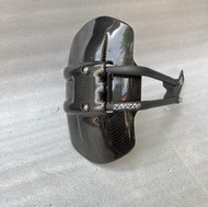 Mudguard Carbon Kevlar Ninja 250 Mono / Z250 SL Mud Guard Ninja Mono