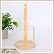 Wooden Kitchen Tissue Holder Portable Paper Towel Holder Tissue Roll Holder Kitchen Towel Holder Pem