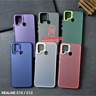 REALME C12 CASE IMD HYBRID PLATE HOLOGRAM CASE SOCOOL REALME C12