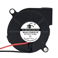 Silent Humidifier Dedicated Turbo Fan CDM5015S 12v/24V 0.06A Cooling Fan