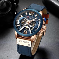 CURREN 8329 đồng hồ nam phong cách lịch lãm trẻ trung mặt kính khoáng chống trầy xước tốt chống nước