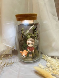 在擬真大自然場景療癒的客製化黏土人偶  最愛我的寵物狗了