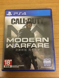 PS4 決勝時刻 現代戰爭 Call of Duty Modern Warfare 中文版 中文 光碟無刮