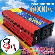 Inverter 6000 Watt Power Inverter DC Ke AC Aki Listrik Serbaguna Daya Besaar 6000W Universal Inverte