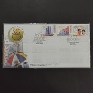 2001 (1st Oct) First Day Cover Malaysia - 50th Anniversary of Employees Provident Funds