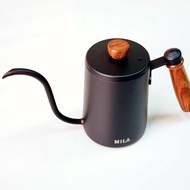 【現貨】HOFFE MILA 不鏽鋼木柄鶴嘴手沖壺 (600/350ml)