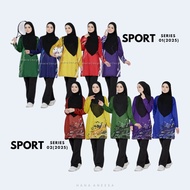 Muslimah Sport Jersey Tshirt | Humaira Design | Muslimah jersey shirt | Muslimah Sports Clothes