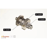 shift gear or gearbox side cover or output shaft or middle gear shaft for GY6 150 ATV/200ATV atv qli