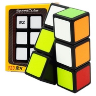 [Ready Stock in M'sia] QiYi 1x2x3 Magic Cube Speed Cube, 1x2x3 Black with Sticker Magic Cube