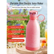 【Wireless 30s Juicing】Portable Electric Juicer Cup Mini Blender Travel Juice Maker Portable Juicer/B