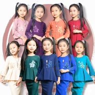 Baju Raya Anak Baju Kurung Budak Perempuan Ibu dan anak Baju Kurung sedondon raya_(2)