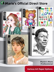 Marie’s | Sketch Paper Watercolor Paper Sketchbook Paper Drawing Paper Color Pencil Paper Pastel Pap
