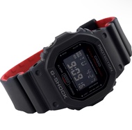 นาฬิกา Casio จี-Shock  ยักเล็ก ดำ-แดงหลัง Black &amp; รุ่น DW-5600HR-1 นาฬิกา