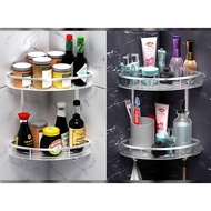 Strong Sturdy Stainless Steel Aluminum Toilet Wall Corner Shelf/Bathroom Corner Shelf/Shampoo Soap Holder Shampoo Rack