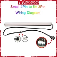 WIN 4Pin ARGB 5V 3Pin ARGB Sync Hub Splitter Connector for PC Computer Chassis