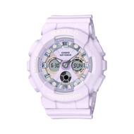 (AUTHORIZED SELLER) CASIO BABY-G BA-130WP-6ADR PURPLE RESIN STRAP WOMENS WATCH