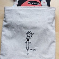 你的畫你的包-托特包 The TOTE BAG 日本棉麻雙面布包