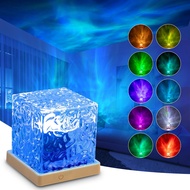 Northern Night Lights Projector with Remote 16 Colors Ocean Wave Projector Light Mood Lamps Aurora B