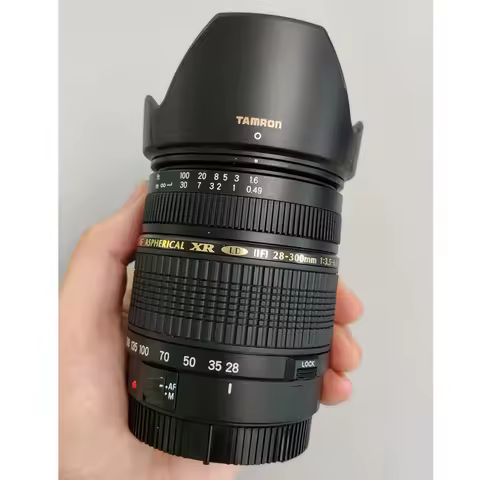 Tamron AF 28-300MM F/3.5-6.3 XR Ultra Zoom Lens for Canon Nikon Mount (A06)