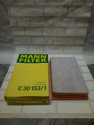 กรองอากาศ BMW  Series 7  E65  E66  รุ่น 730i, 735i, 740i, 745i     Air Filter  Mann C 30153/1 / C30153/1