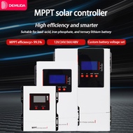 DEMUDA Solar Controller Solar Charger MPPT 30A/60A/80A/100A/120A solar charge controller WIFI 12V/24
