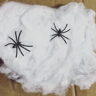 Whole Pack Spider Silk Fake Cotton Halloween Decoration Simulation Web